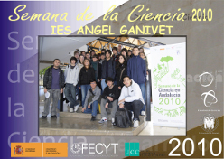 ciencia 2010 12-11-10 IES ANGEL GANIVET